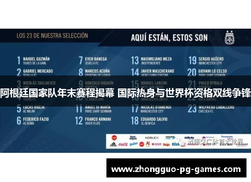 阿根廷国家队年末赛程揭幕 国际热身与世界杯资格双线争锋